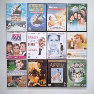 Region 2 DVDs Bundle of 12 Hit Films & TV Series